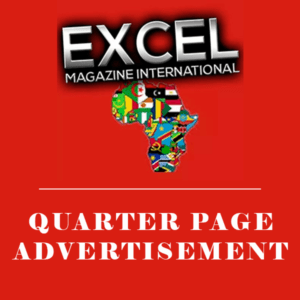 EXCEL MAGAZINE INTERNATIONAL QUARTER PAGE ADVERTISEMENT
