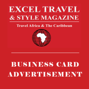 EXCEL TRAVEL AND STYLE MAGAZINE BUSINESS CARD AD