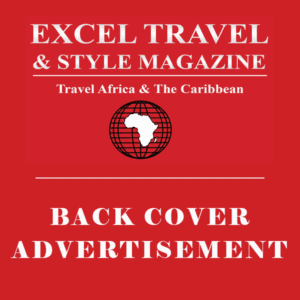 EXCEL TRAVEL & STYLE MAGAZINE BACK COVER AD