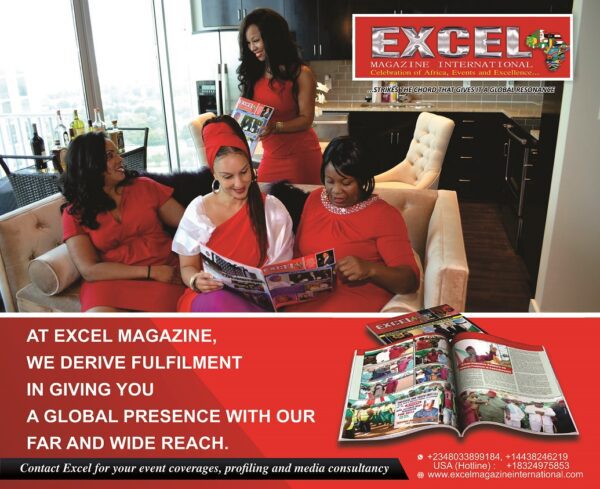FULL PAGE MAGAZINE AD IN EXCEL MAGAZINE INTERNATIONAL